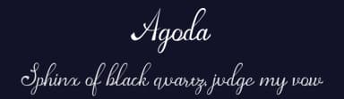 Agoda by Rezastudio — Script Handwritten Font — thumbnail 2