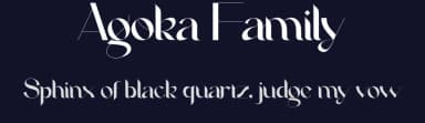 Agoka Family by Delipensil — Sans Serif Font — thumbnail 2