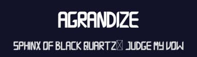 Agrandize by NihStudio — Sans Serif Font — thumbnail 2