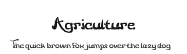 Agriculture by weknow — Script Handwritten Font — thumbnail 1