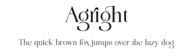 Agright by 177Studio — Serif Font — thumbnail 1
