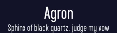 Agron by Linecreative — Sans Serif Font — thumbnail 2
