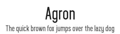 Agron by Linecreative — Sans Serif Font — thumbnail 1