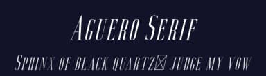 Aguero Serif by Craft Supply Co. — Serif Font — thumbnail 2