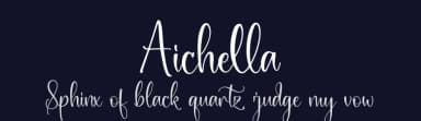 Aichella by Integritype Studio — Script Handwritten Font — thumbnail 2