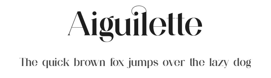 Aiguilette by UI Creative — Serif Font