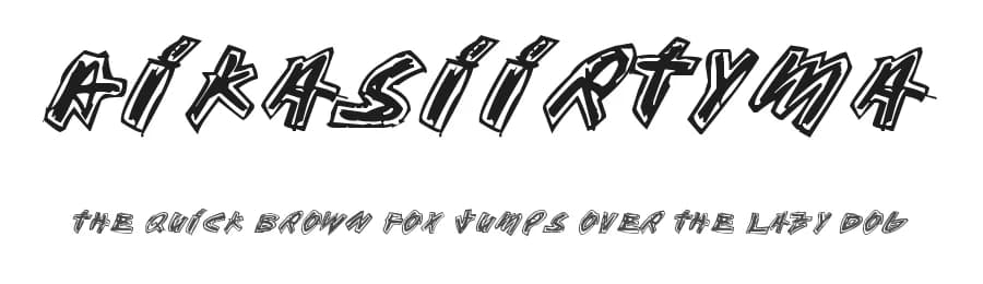 Aikasiirtyma by Juha Korhonen — Script Handwritten Font