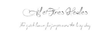 Ail et Fines Herbes by Maelle.K | Thomas Boucherie — Script Handwritten Font — thumbnail 1
