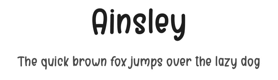 Ainsley by Graphix Line Studio — Script Handwritten Font
