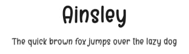 Ainsley by Graphix Line Studio — Script Handwritten Font — thumbnail 1