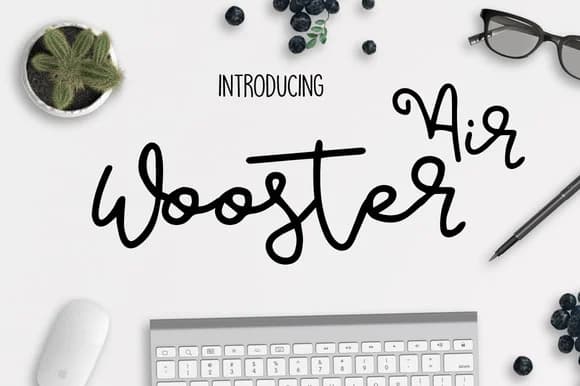 Air Wooster Font by Mellow Design Lab — Script Handwritten Font