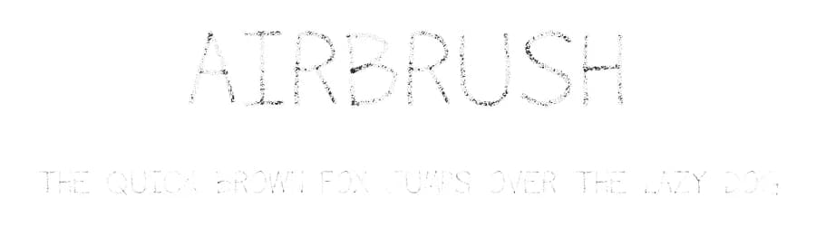 Airbrush by JLH Fonts — Script Handwritten Font — preview 1