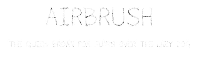 Airbrush by JLH Fonts — Script Handwritten Font