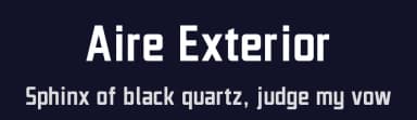 Aire Exterior by Jayvee Enaguas — Sans Serif Font — thumbnail 2