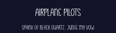 Airplane Pilots by Andi Moz — Script Handwritten Font — thumbnail 2