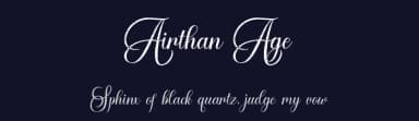 Airthan Age by YonType Studio — Script Handwritten Font — thumbnail 2