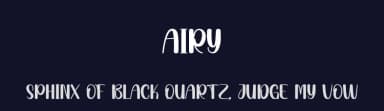 Airy by Andi Moz — Script Handwritten Font — thumbnail 2