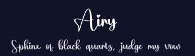 Airy by Scratchones — Script Handwritten Font — thumbnail 2