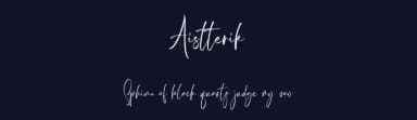 Aistterik by Pineungtype Missinklab — Script Handwritten Font — thumbnail 2