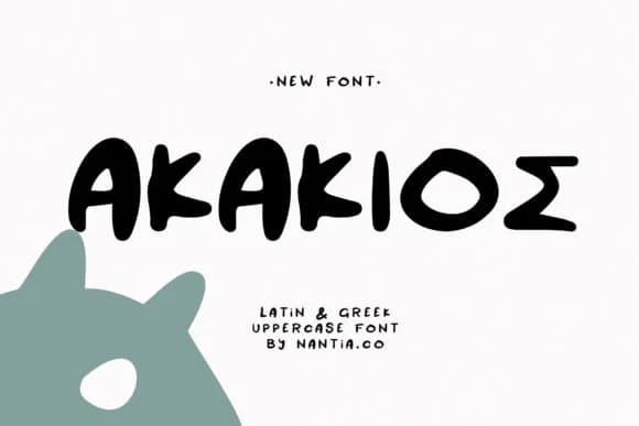 Akakio Font by nantia — Script Handwritten Font
