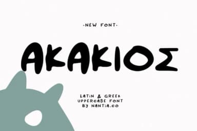 Akakio Font by nantia — Script Handwritten Font — thumbnail 1