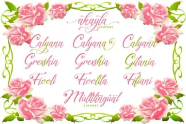 Akayla Font by ahmadrofingi97 — Script Handwritten Font — thumbnail 7