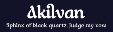 Akilvan by Storytype Studio — Sans Serif Font — thumbnail 2