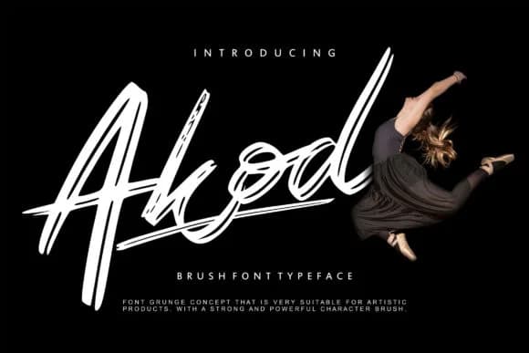 Akod Font by Vunira — Script Handwritten Font