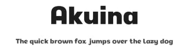 Akuina by twinletter — Sans Serif Font — thumbnail 1