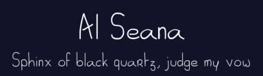 Al Seana by Lynma — Script Handwritten Font — thumbnail 2