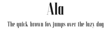Ala by Naan Type Studio — Serif Font — thumbnail 1
