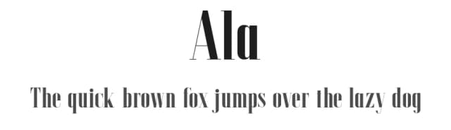 Ala by Naan Type Studio — Serif Font