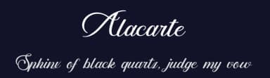 Alacarte by Erik Studio — Script Handwritten Font — thumbnail 2