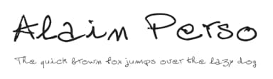 Alain Perso by FontPanda — Script Handwritten Font — thumbnail 1