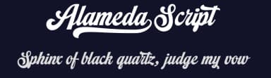 Alameda Script by Måns Grebäck — Script Handwritten Font — thumbnail 2