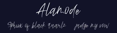 Alamode by DM Letter Studio - Dimas Prasetyo — Script Handwritten Font — thumbnail 2