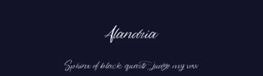 Alandria by Mariyana — Script Handwritten Font — thumbnail 2
