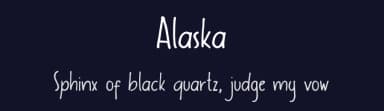 Alaska by Spes Id — Script Handwritten Font — thumbnail 2