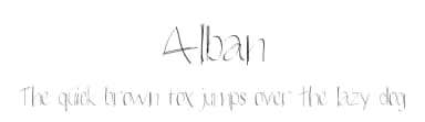 Alban by crealbook — Script Handwritten Font — thumbnail 1