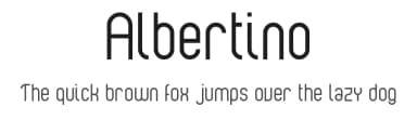 Albertino by Davide Ardissone — Sans Serif Font — thumbnail 1