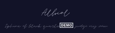 Albiol by Mr. Typeman — Script Handwritten Font — thumbnail 2