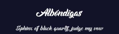 Albóndigas by Octotype  | Thomas Boucherie — Script Handwritten Font — thumbnail 2