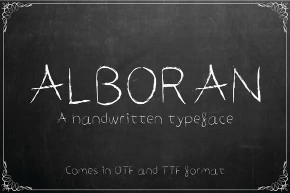 Alboran Font by denestudios — Script Handwritten Font