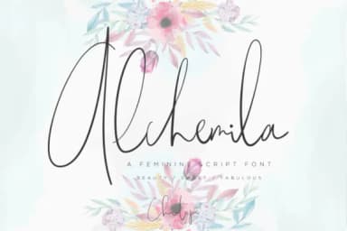 Alchemila Font by Chocotype — Script Handwritten Font — thumbnail 1