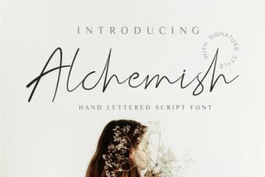 Alchemish Script Font by SayStudio — Script Handwritten Font — thumbnail 1