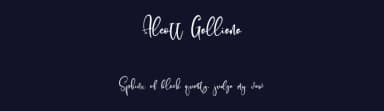 Alcott Galliana by Pineungtype Missinklab — Script Handwritten Font — thumbnail 2