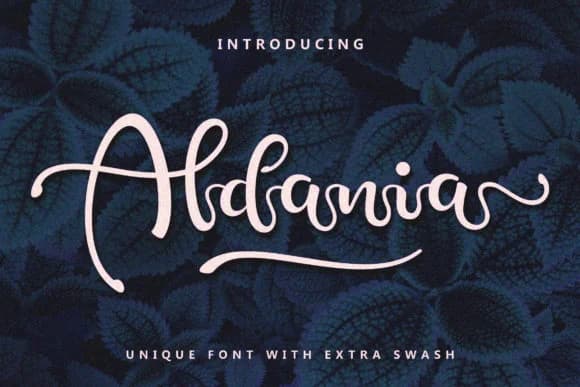 Aldania Font by Subectype — Script Handwritten Font