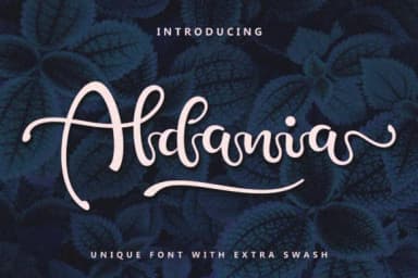 Aldania Font by Subectype — Script Handwritten Font — thumbnail 1