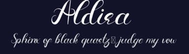 Aldira by Edric Studio — Script Handwritten Font — thumbnail 2