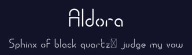 Aldora by Edric Studio — Sans Serif Font — thumbnail 2